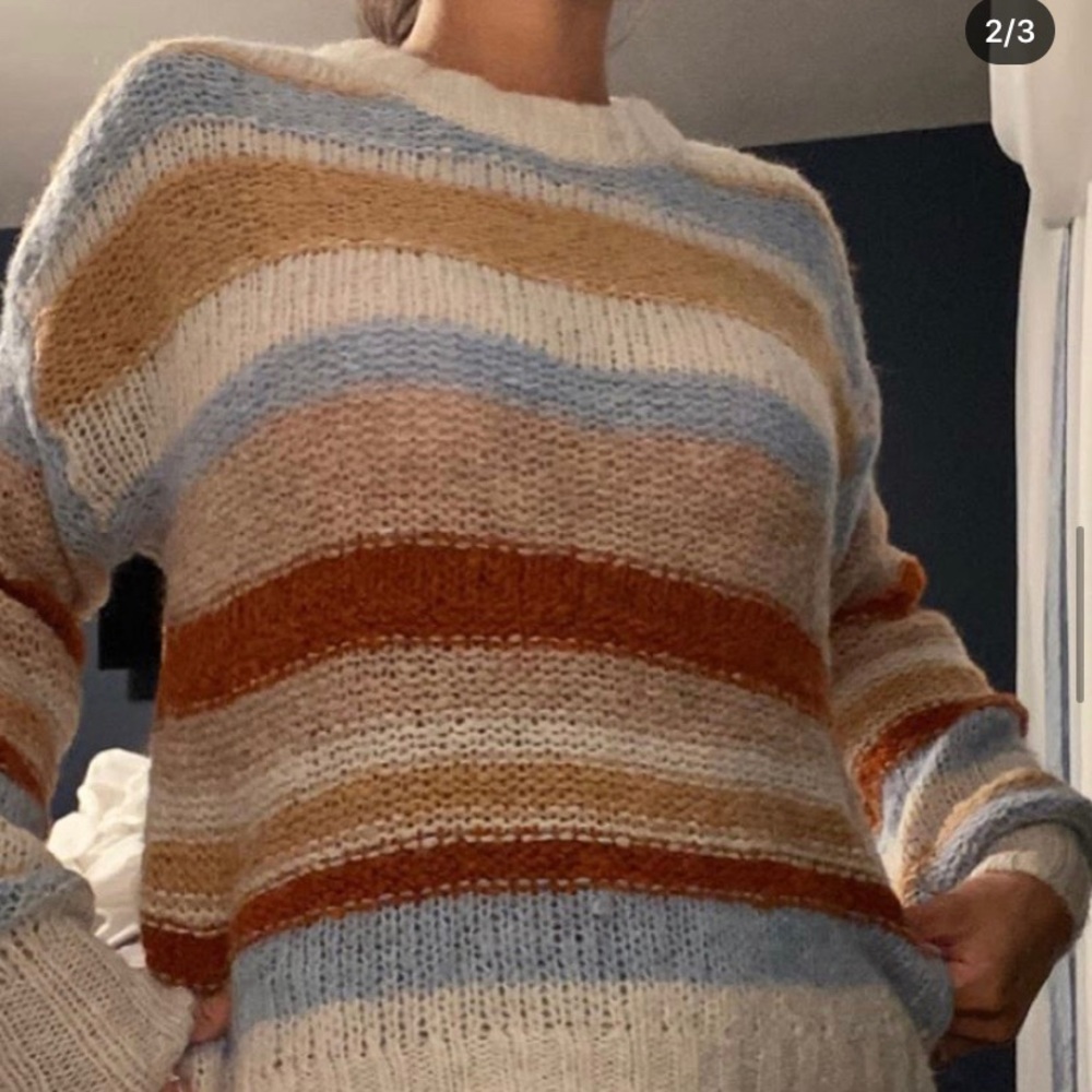 striped sweater